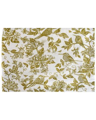 French Home Set Of 4 Honeysuckle Placemats