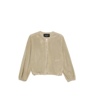 Fabiana Filippi Perforated-design Zip-up Jacket