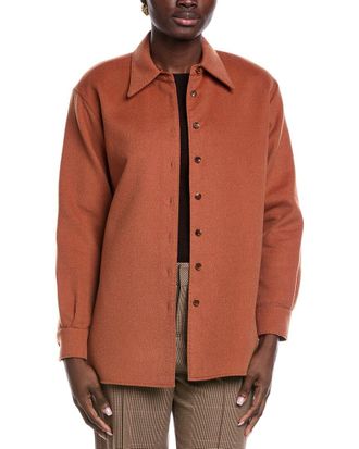 Lafayette 148 New York Reversible Wool Shacket