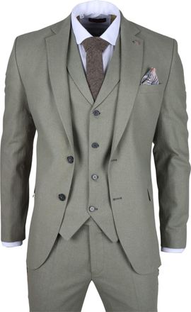 TruClothing TP-22 3 Piece Linen Summer Suit