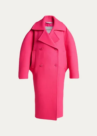 Balenciaga Long Cocoon Coat