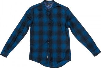 Replay Mens Shirt in Blue Cotton - Size Small
