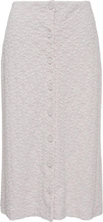 Jil Sander Gonna con bottoni - Rosa