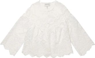 Munthe Blouses - Dames - Blouses - Wit - XL - Overhemden