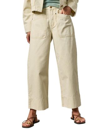 Lilla P Twill Straight Leg Pant