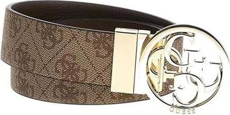 Guess Noelle Adj & Rev Pant Belt H35 - female - Guess - Belts - Brown - S - Accessories
