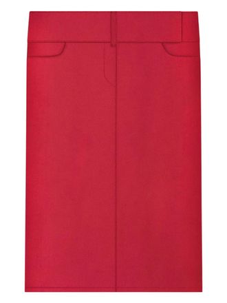 Courrèges belted skirt - Pink