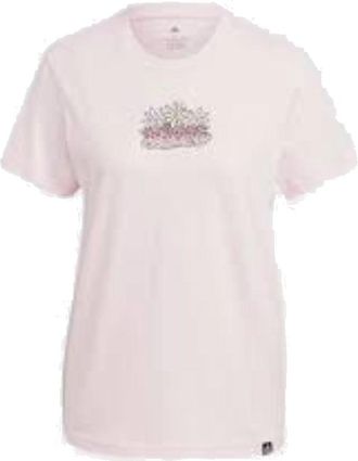 adidas (WMNS) adidas Doodle T-Shirt Asia Sizing Pink IJ7315