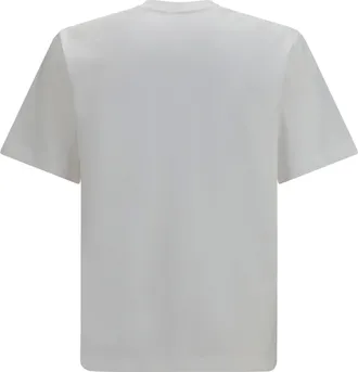 Ferragamo Mens Cotton T-Shirt Bright White T-Shirts And Polos