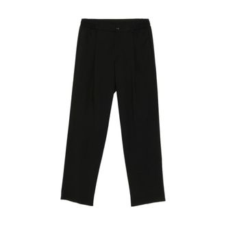 Tagliatore Suit Trousers, male, Black, Size: XL Glando150075N3060 Trousers