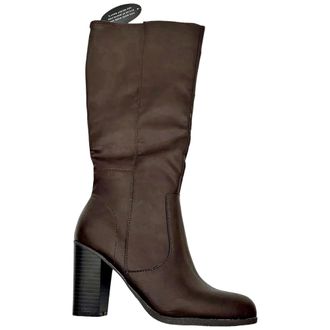 Style & Co. Addyy Extra Wide-Calf Dress Boots Chocolate ADDYYPXWC Womens