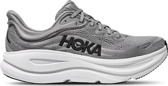 Hoka One One Mens Bondi 9 - Running Shoes Galactic Grey/Stellar Grey Size 10.0