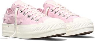 Converse CHUCK TAYLOR ALL STAR BEADS in New Found Bloom/Egret/Egret at Nordstrom, Size 7.5