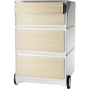 Paperflow Paperflow - Buck Rodante Easybox 2 Cajones 2 Cajones Planos Blanco