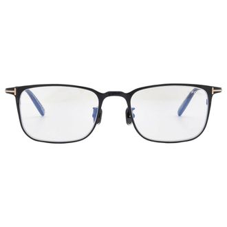 Tom Ford Blue Light Block Rectangular Mens Titanium Eyeglasses FT5929-D-B 005 51