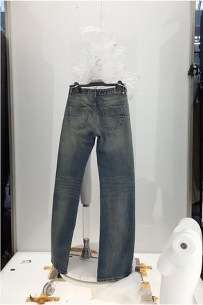 Dior Womens Jeans Blue
