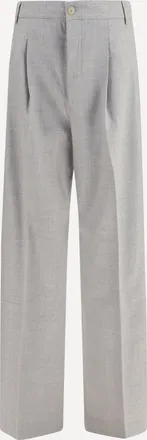 Laneus Wide-leg wool Pants Male 50