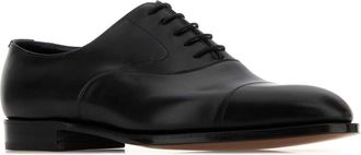 Edward Green Mens Chelsea Oxford Black Leather