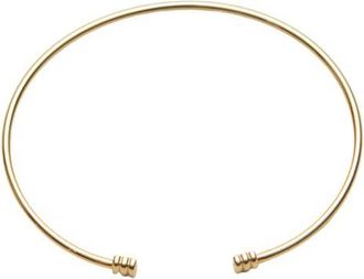 Argento Vivo Flexible Rib Cuff Bracelet in Gold at Nordstrom