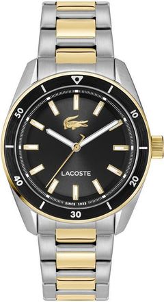 Lacoste Boston Bracelet Watch, 39mm in Silver Gold at Nordstrom
