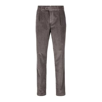 Eleventy Broeken, Heren, Bruin, W33, Katoen, Slim-fit Broeken