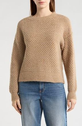 Elodie Crewneck Sweater in Taupe at Nordstrom Rack, Size X-Large