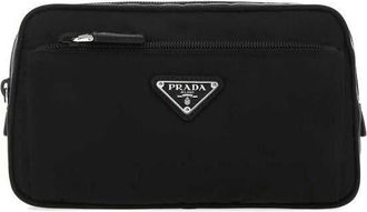 Prada Black Re-Nylon Belt Bag Nero Poliammidericiclata-vitello Marsupi