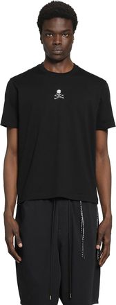 MASTERMIND WORLD Rhinestone Cotton T-Shirt