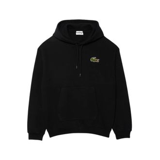 Lacoste Heren, Sweatshirts & Hoodies, Zwart, Maat: S