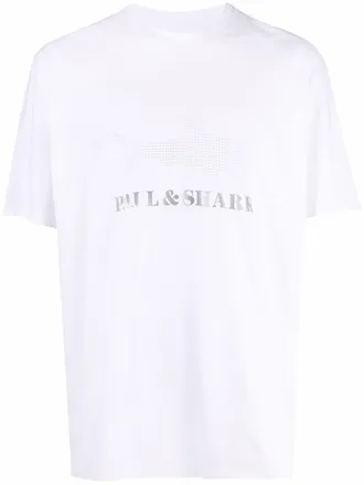 Paul & Shark T-shirt met logoprint - Wit