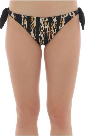 Moschino Zwarte Mix Bikini - Stijlvolle Zwemkleding - Dames - Bikinis - Zwart - XL - Badmode