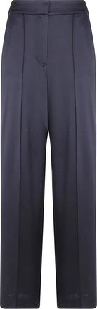 SIMKHAI Wide Broeken - Dames - Straight fit broeken - Zwart - M - Broeken