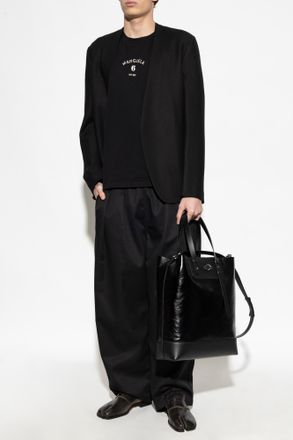 Maison Margiela Wide-leg Trousers, Mens, Black
