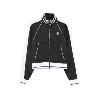Amiri Logo-embroidered Zip-up Sweatshirt