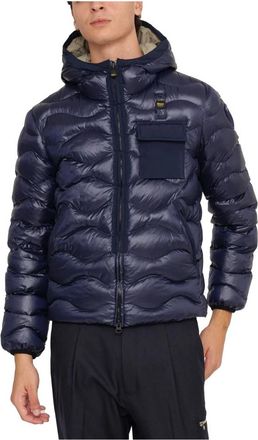 Blauer Hoodie Jacket - Heren - Winterjassen - Blauw - 2XL - Jassen