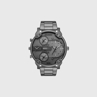 Diesel Diesel Mr. Daddy Slim Multi Movement Gray Stainless Steel Watch - Timeframes - Man - Grey