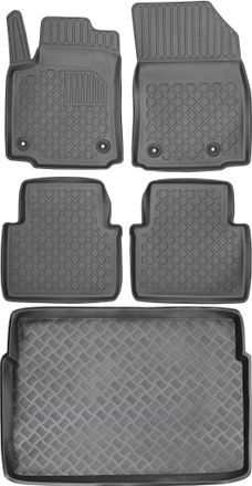 OEM Juego De Alfombrillas Para Coche Y Maletero Para Opel Crossland X Crossover (2017)