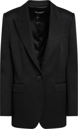 Dolce & Gabbana Giacca - Dames - Blazers - Zwart - M - Jassen