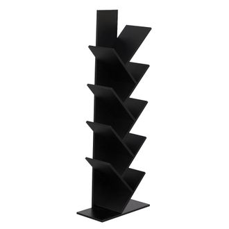 Happy Garden Estanter&iacute;a inclinada de 8 estantes negra