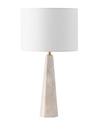 Safavieh Couture Gabryanna Travertine Table Lamp