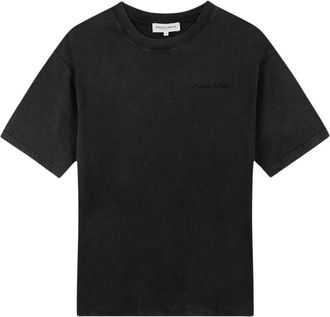 Maison Labiche Coton &Eacute;pais T-Shirt - Heren - Tops - Grijs - Maat: S Katoen