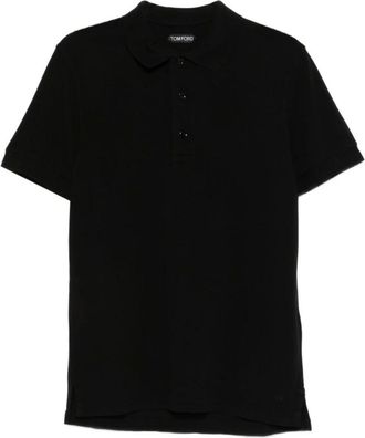 Tom Ford Polo Piquet - - Tops - Uomo - Nero - L