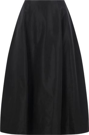 Simone Rocha Taffeta Circle Midi Skirt