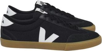 Veja Volley Sneakers - Heren - Sneakers - Zwart - 44 EU - Katoen - Schoenen