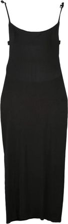 Philosophy di Lorenzo Serafini Abito lungo silhouette - Dames - Casual kleedjes - Zwart - S - Kleedjes
