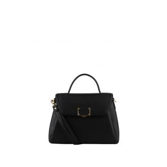 Pourchet Tassen, Dames, Zwart, ONE Size, Leer, Grand Port&eacute; main