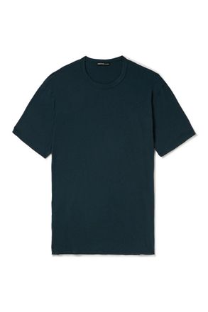 James Perse Elevated Lotus Garment-Dyed Cotton-Jersey T-Shirt