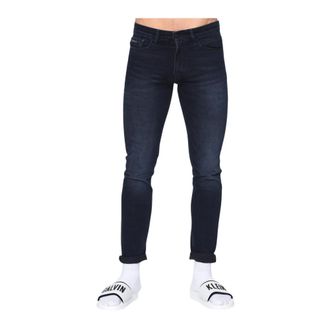 Calvin Klein Slim Fit Jeans, male, Blue, W28, Slim Tapered Jeans