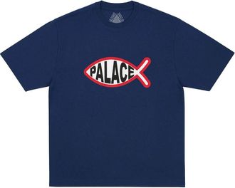 Palace Plaice T-Shirt Navy P31TS042