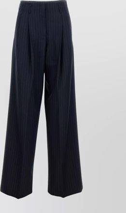 Golden Goose tailored wide leg pinstripe trousers